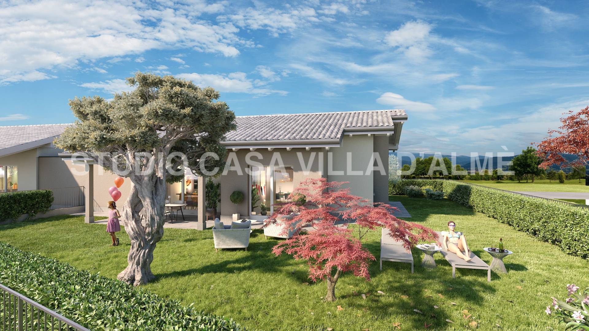 Villa a Villa d'Almè